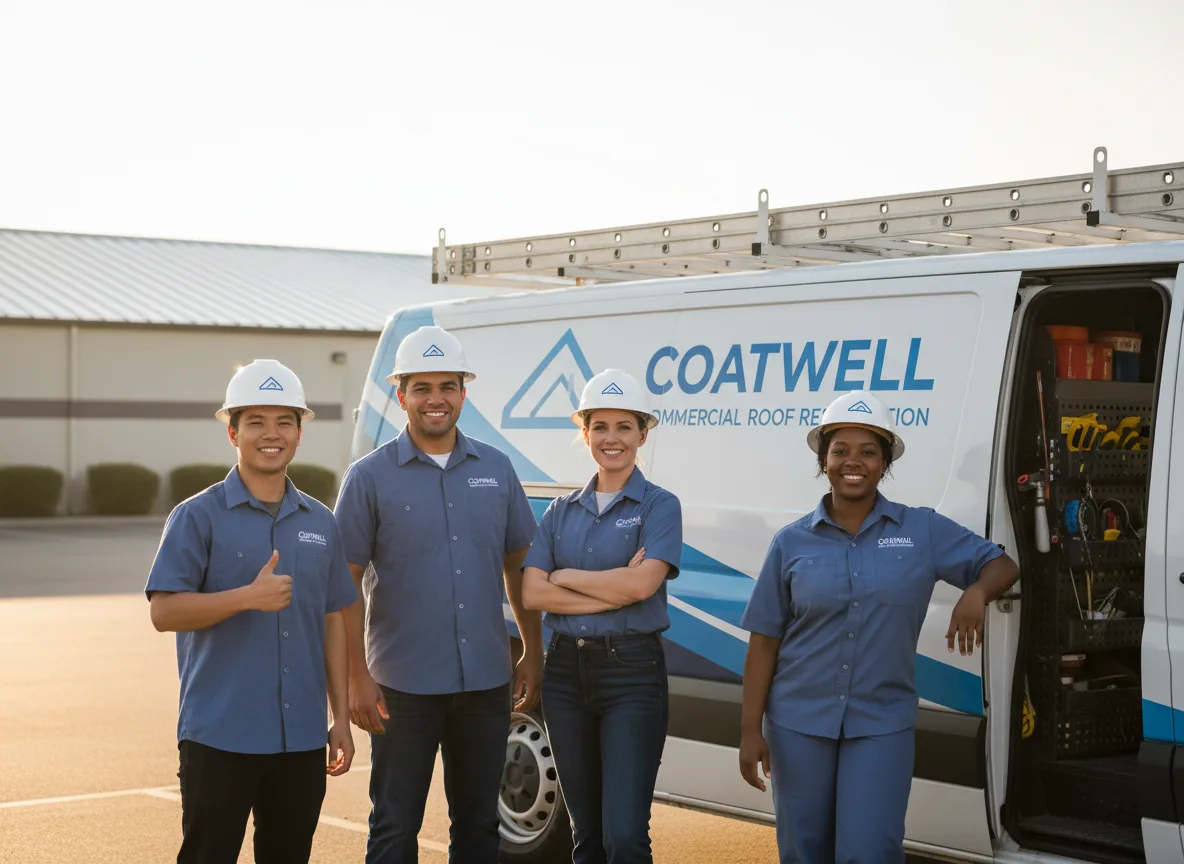 Commercial roof coating company in Spelter, WV